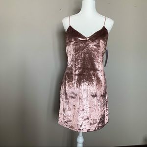 Topshop Velvet Dress